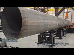 Машина для выпрямления сборки высоких мачт