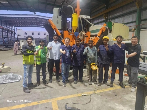 Latest company news about Компания CMC Machinery успешно установила и ввела в эксплуатацию сварочную машину в ОАЭ