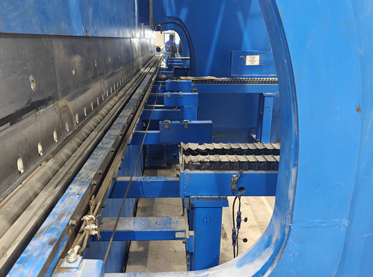 CNC Tandem Hydraulic Press Brake Модель: 2-We67k-1200/6250 Для изготовления монополя, трубчатой башни передачи и высокой мачты
