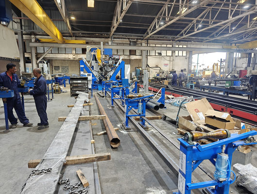 HM600/12000 Машина для сварки высокого мачты и монопольного шва