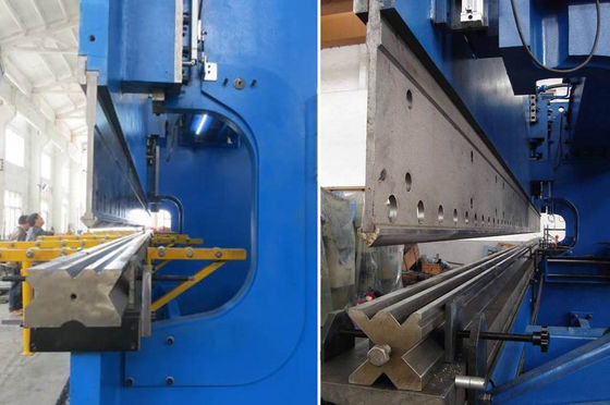 Тяжелое металлообработка CNC гидравлический пресс тормоз с 400L емкостью нефтяного бака 200T Max. давление и регулируемый ход