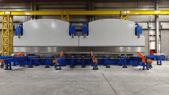 12000KN CNC тандемный пресс тормоз 2×6000 мм для 14 мм стали