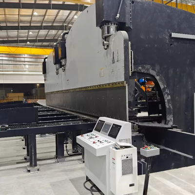 400-тонный CNC гидравлический тормоз с рабочей длиной 8000 мм и управляющим DELEM DA53T