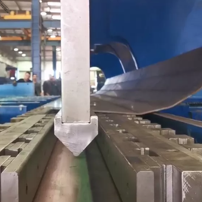 Сверхмощный тандемный листогибочный пресс с ЧПУ 2×650 тонн 7 м для производства длинных конических и восьмиугольных фонарных столбов