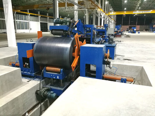 10m цементируют поляка делая поляка башни передачи машины выправляя машину