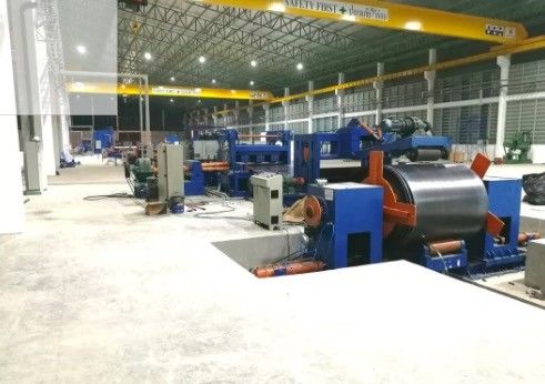 Производственная линия фонарного столба EC6x1600 12000mm