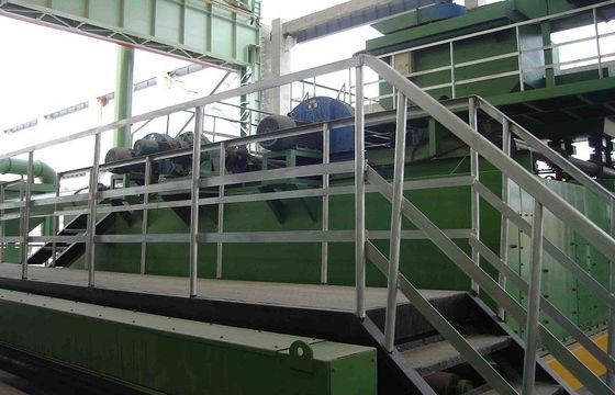 Машина съемки стальной плиты транспортера ролика взрывая для ковать, Foudry, бросая индустрия